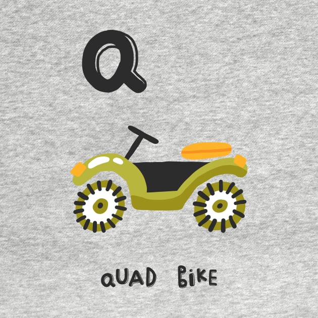 Q is Quad Bike by JunkyDotCom